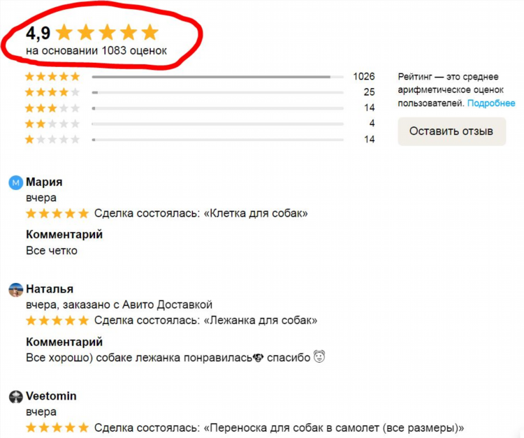 Является ли объявление на авито офертой