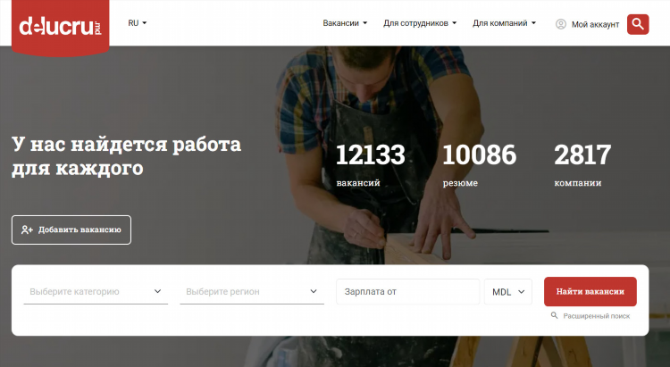 Сайты для подачи объявлений о работе